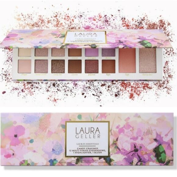 Brand NEW LAURA GELLER Laura's Essentials Candy Cravings Eyeshadow Palette - Picture 1 of 8